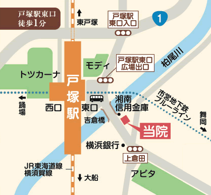 クリニック周辺地図